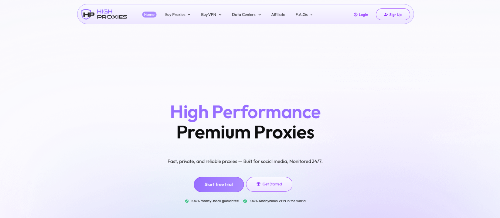 High Proxies