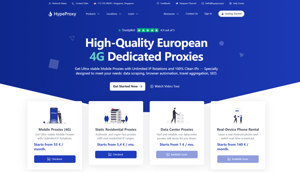 Hype Proxy.io