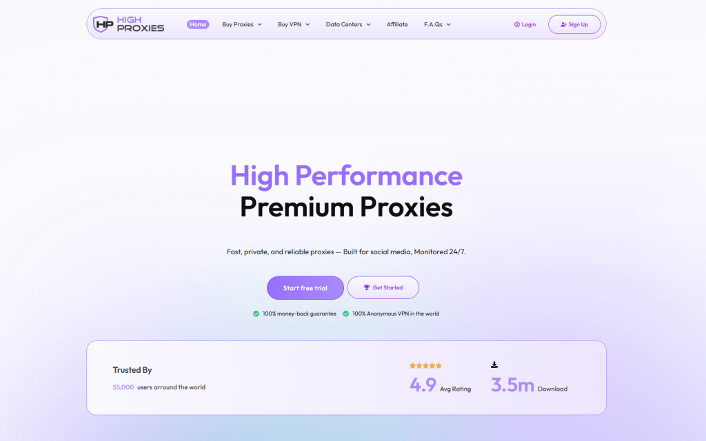High Proxies