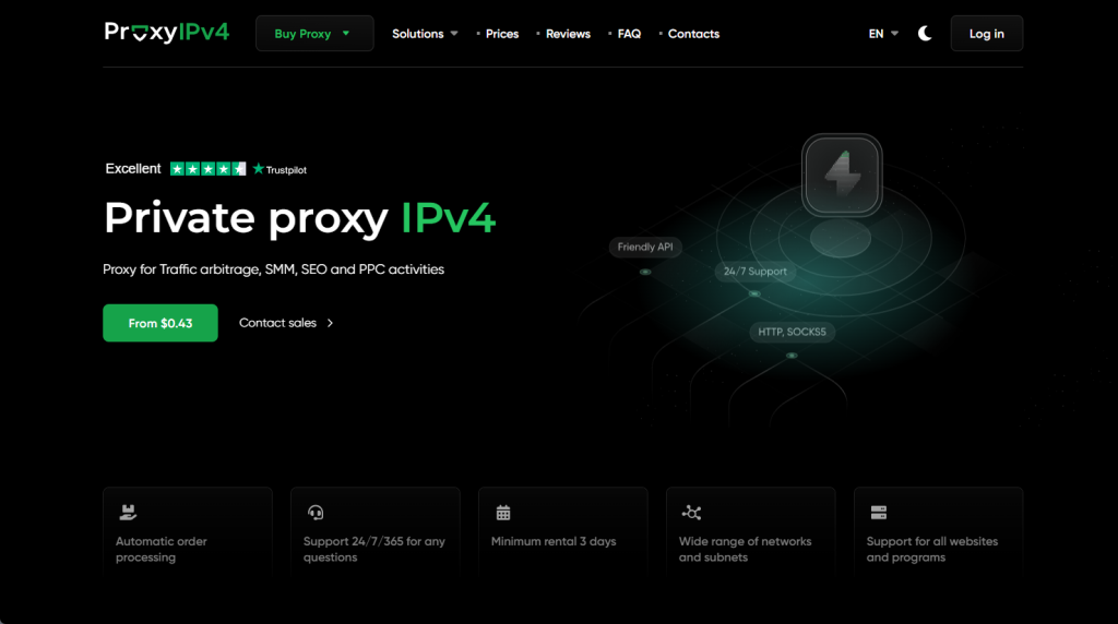 Proxy IPv4